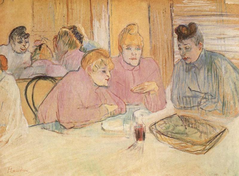 Henri de toulouse-lautrec Women in a Brothel